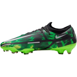 Nike Phantom GT2 Pro Fg Sw M DM0734 003 jalkapallokengät monivärinen vihreä 2