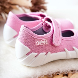 BEFADO S.A. Inblu kiiltävät tossut 109P223 vaaleanpunainen 2