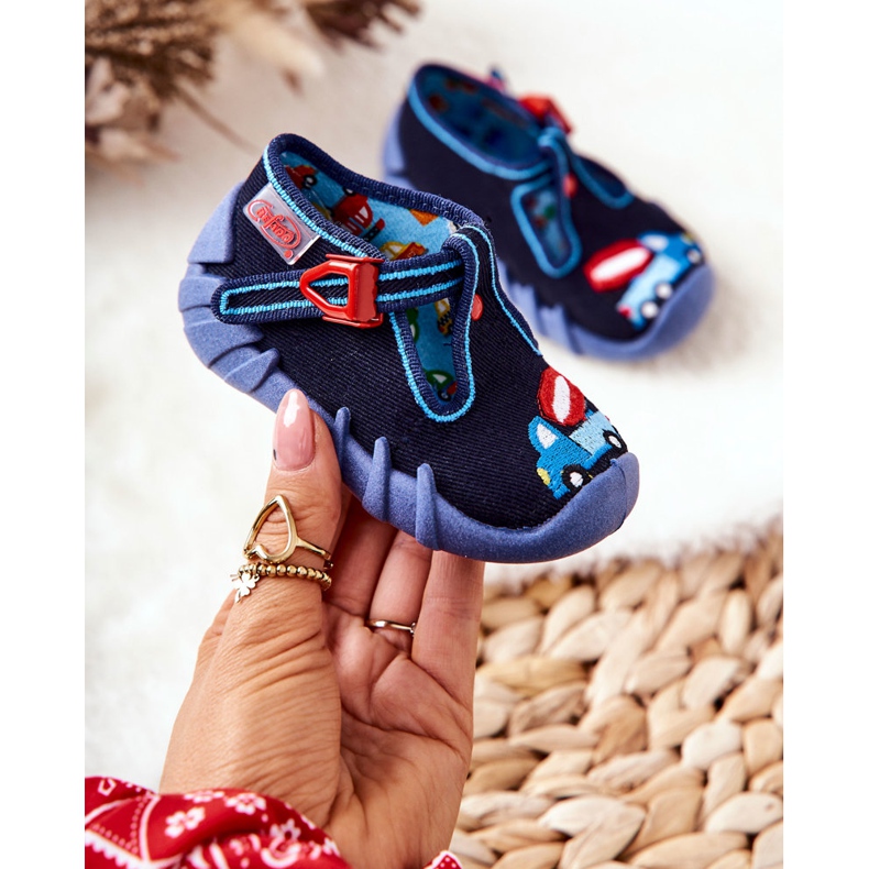 BEFADO S.A. Tossut Inblu Betonisekoitin 110P385 Navy Kengät laivastonsininen 2