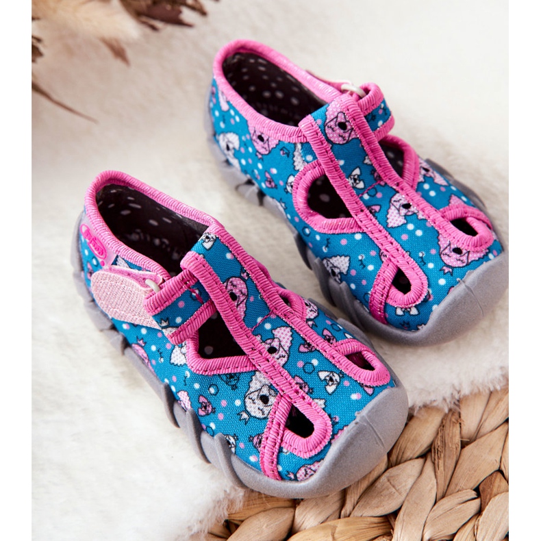 BEFADO S.A. Tossut Inblu tarranauhalla 190P100 Sini-vaaleanpunainen sininen 1