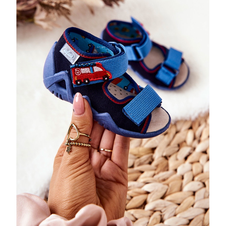 BEFADO S.A. Sandaalit Inblu tarranauhalla 350P014 laivastonsininen 1