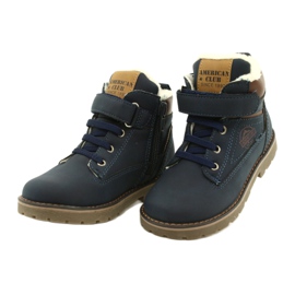 Työntekijät eristetty turkista American Club GC29 / 21 Navy ruskea laivastonsininen 3