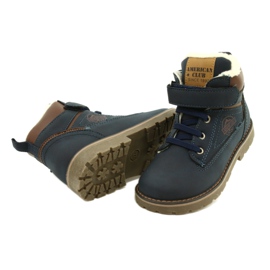 Työntekijät eristetty turkista American Club GC29 / 21 Navy ruskea laivastonsininen 4