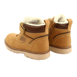 Työntekijät eristetty turkista American Club GC29 / 21 Camel beige ruskea keltainen 4