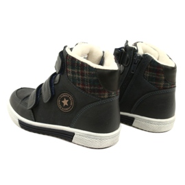 American Club High Sport -kengät turkisella American GC19 / 21 Navy Blue sininen 3