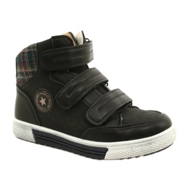 American Club High Sport -kengät turkisella American GC19 / 21 musta 1