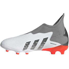 Adidas Predator Freak.3 Ll Fg Jr FY6297 jalkapallokengät monivärinen valkoinen 2