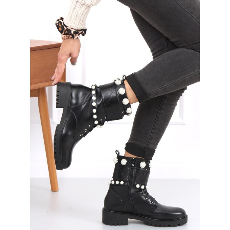 Gabo Black helmityöläiset musta 1