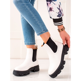 Seastar Muodikkaat Chelsea -saappaat lavalla valkoinen 2