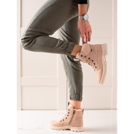 Goodin Urheilulliset Pink Trappers beige vaaleanpunainen 1