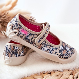 BEFADO S.A. Ballerinatossut Befado Roe-deer 114X467 beige ruskea 2