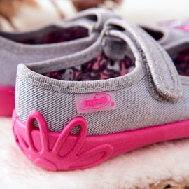 BEFADO S.A. Tossut Befado Unicorns 114X464 harmaa-vaaleanpunainen 2