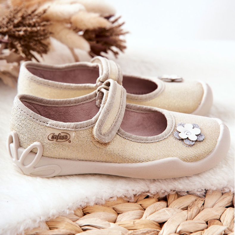 BEFADO S.A. Ballerinat Papcie Befado 114x288 kultaa 2