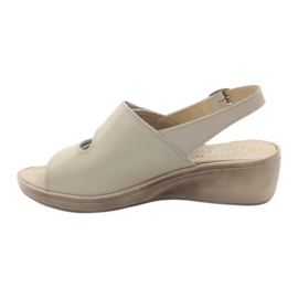 Naisten kiila sandaalit Gregors 592 beige 2