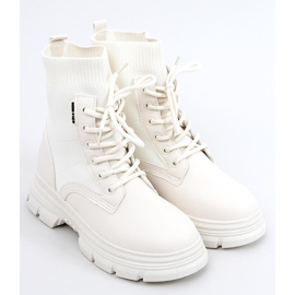 Saappaat, joissa sukkapäällinen Ritius Beige 1