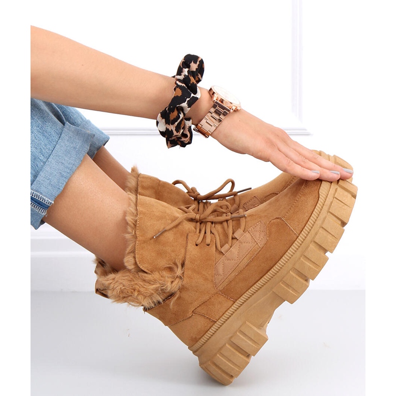 Arbor Khaki lämpimät lumisaappaat 1