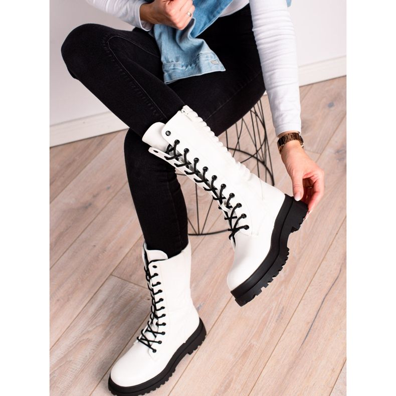 Seastar Valkoiset Eco-nahkasaappaat valkoinen 2