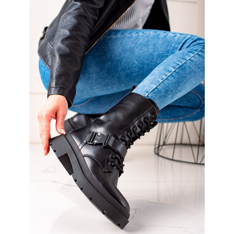 Seastar Mustia työntekijöitä soljella musta 2