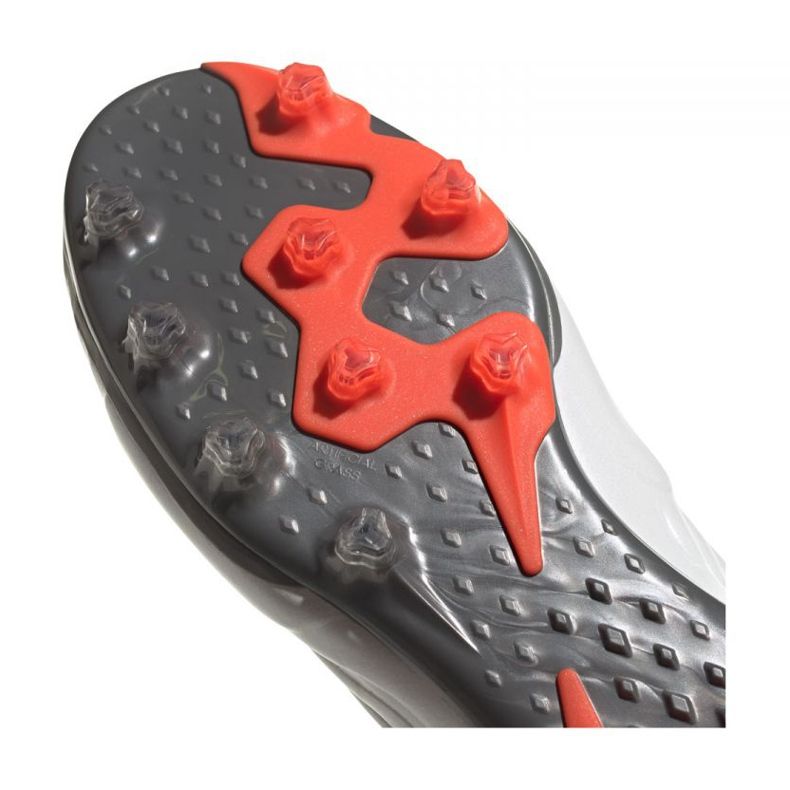 Adidas Copa Sense.1 Ag M FY6207 jalkapallokengät harmaa, valkoinen valkoinen 2