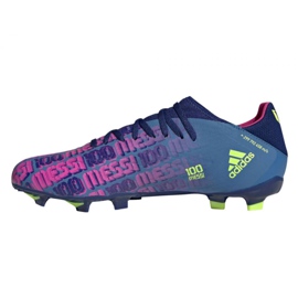 Adidas X Speedflow Messi.3 Fg M FY6888 jalkapallokengät tummansininen, violetti, sininen, monivärinen sininen 1