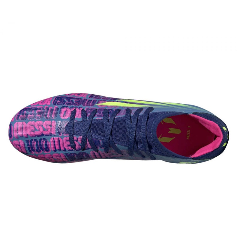 Adidas X Speedflow Messi.3 Fg M FY6888 jalkapallokengät tummansininen, violetti, sininen, monivärinen sininen 2