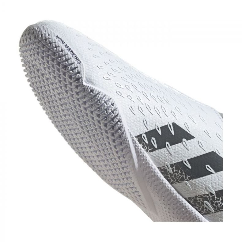 Adidas Predator Freak.3 Ll In Jr FY7867 jalkapallokengät harmaa, valkoinen valkoinen 1