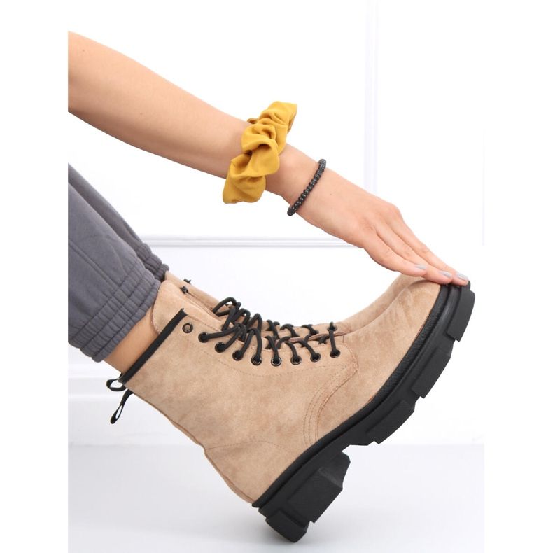 Dazy Beige mokkanahka työntekijät 2