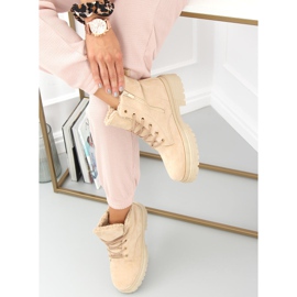 Visko Khaki -nauhasaappaat beige 2