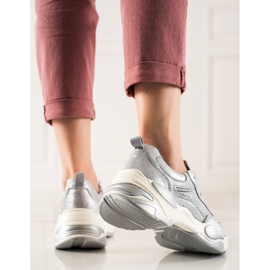 Goodin Nahkaiset lenkkarit monivärinen harmaa 1