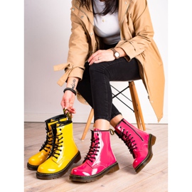 Filippo Lämpimät nahkaiset trapperit vaaleanpunainen 1 Filippo Lämpimät nahkaiset trapperit vaaleanpunainen 1