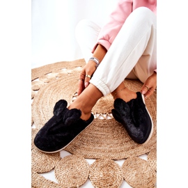 Turkistossut mustilla Thorpe-korvilla musta 2