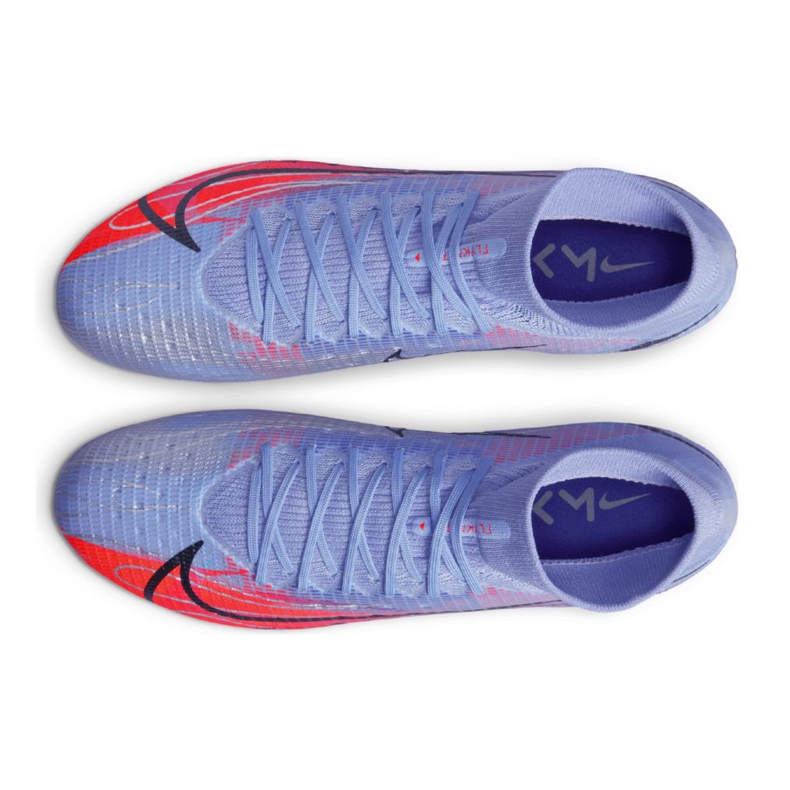 Nike Superfly 8 Pro Km Ag M DJ3978-506 jalkapallokengät violetti-sininen sininen 2