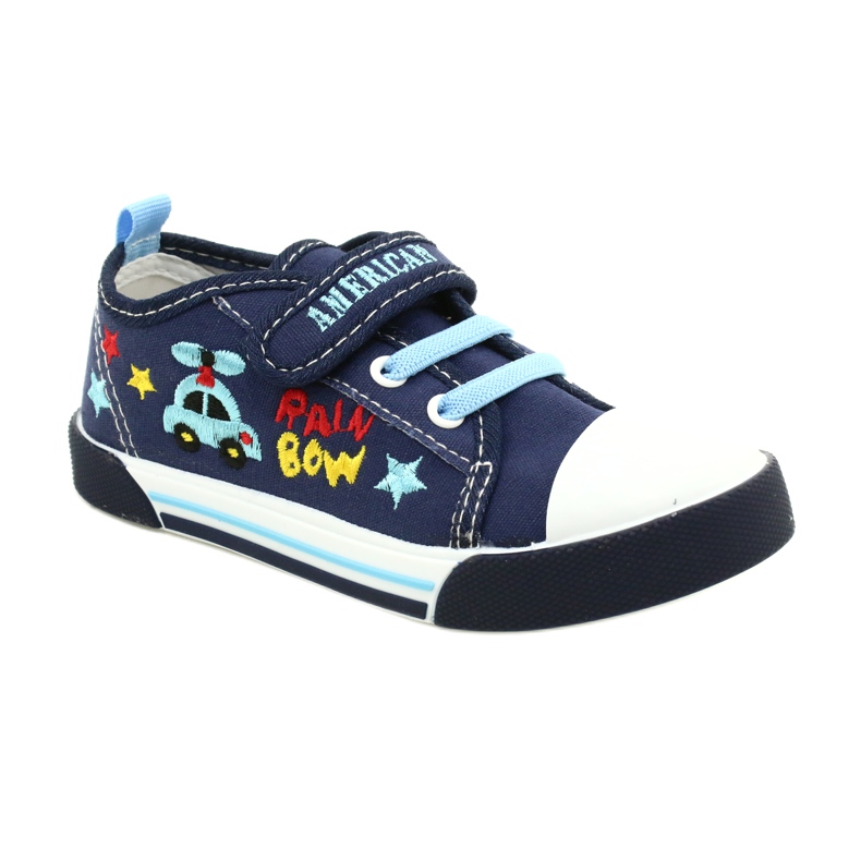 American Club Ten15 Navy Velcro -lenkkarit tummansininen 2