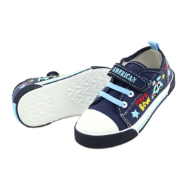 American Club Ten15 Navy Velcro -lenkkarit tummansininen 4
