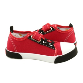 American Club Ten15 Red Velcro -lenkkarit punainen 2