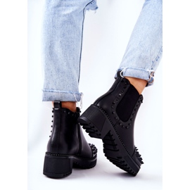 PG1 Mustat Comonis Jodhpur -saappaat suihkuilla 2