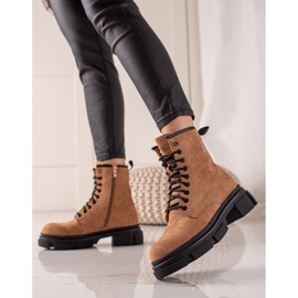 Super Me Ruskeat mokkanahkaimet beige 1