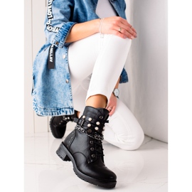 Bestelle Mustia työntekijöitä tekojalokivillä musta 2