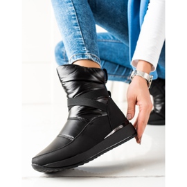 Weide Klassiset lumisaappaat musta 1