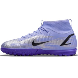 Nike Mercurial Superfly 8 Academy Km Tf Jr DB0935 506 jalkapallokengät monivärinen violetti 1