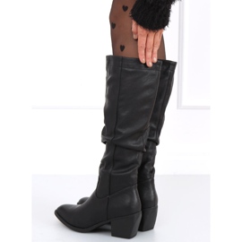 Polo Mustat cowboysaappaat 1