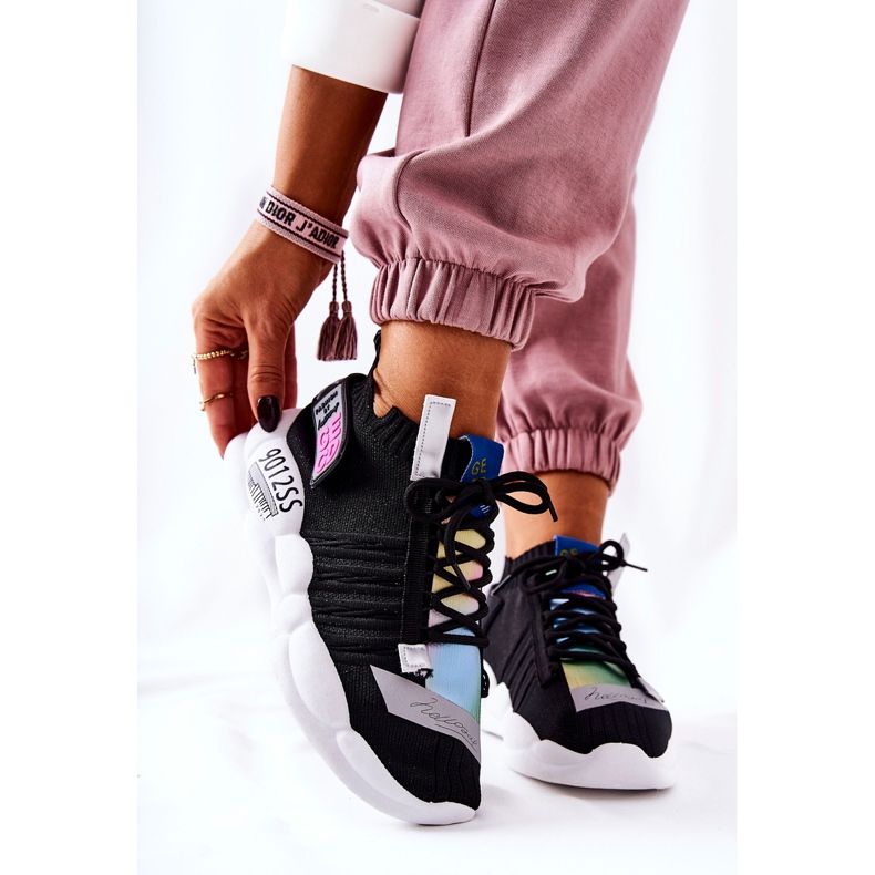 PS1 Naisten urheilukengät Sneakers Black Bubble Tea musta 1