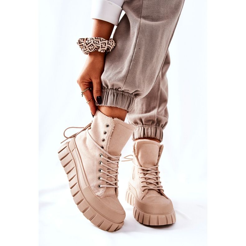 PH1 Lämpimät tennarit alustalla Beige Marlow 2