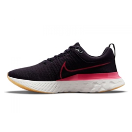 Nike React Infinity Run Flyknit 2 W CT2423-501 juoksukengät musta violetti 1