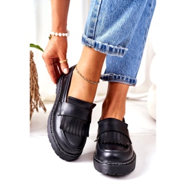 Nahka Loafers Big Star II274100 Musta 1