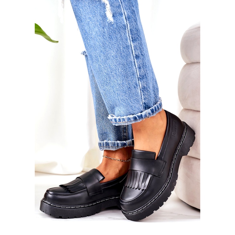 Nahka Loafers Big Star II274100 Musta 2