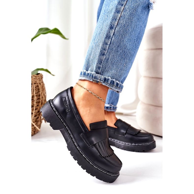 Nahka Loafers Big Star II274100 Musta 4