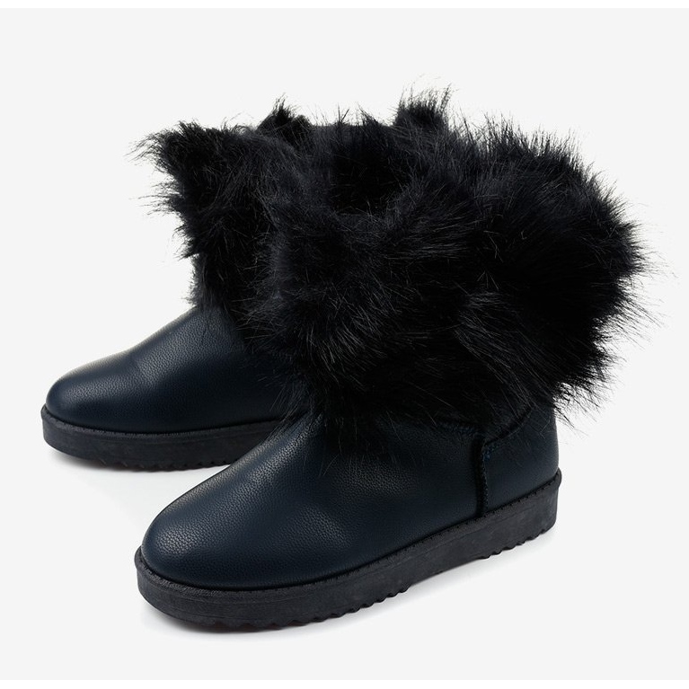 Siniset Loneflar -eristetyt saappaat laivastonsininen sininen 2