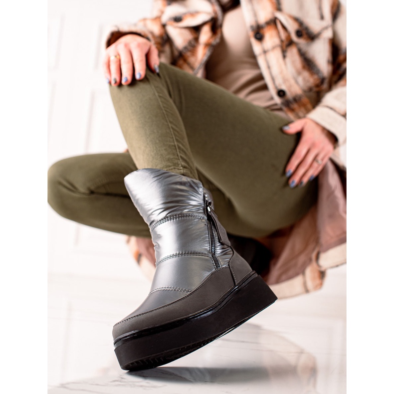 Weide Mukavat lämpimät lumikengät musta 1