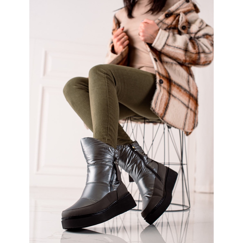 Weide Mukavat lämpimät lumikengät musta 2